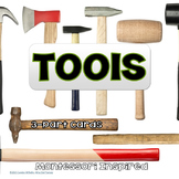 Tools 3-part Montessori Cards