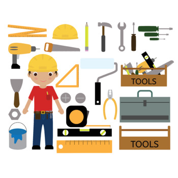 Tools Clip art by ThinkingCaterpillars | Teachers Pay Teachers