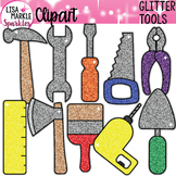 Tools Clipart for Father's Day with Glitter