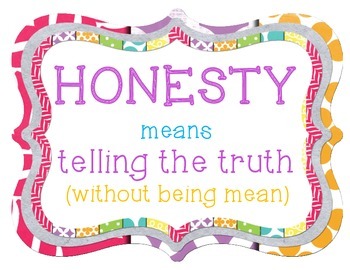 tools for life honesty powerpoint and printables by short