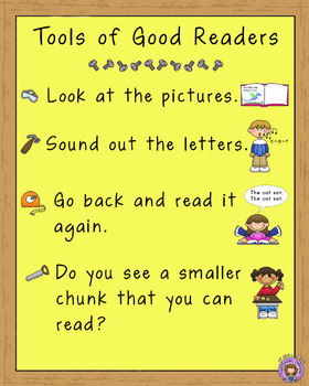 Preview of Tools of Good Readers (Reading Strategies)