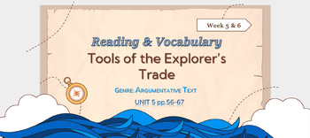 Preview of Tools of the Explorer's Trade - Grade 6 Reading/Writing Companion