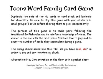 Go Fish, and Take the Kids In Your Household!