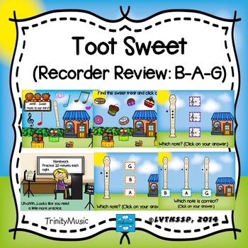 Preview of Toot Sweet (Recorder Review: B-A-G)