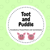 Toot and Puddle  PowerPoint, weather, clothing and transpo