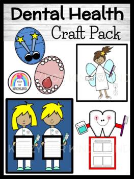 Preview of Tooth Craft Activities: Tooth, Tooth Fairy, Dentists, Germs for Dental Health