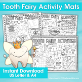 Tooth Fairy Activity Mats