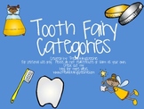 Tooth Fairy Categories Activities