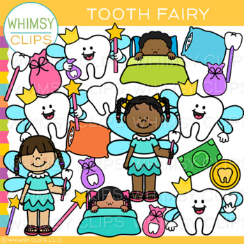 Preview of Tooth Fairy Dental Clip Art
