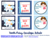 Tooth Fairy Envelope Labels