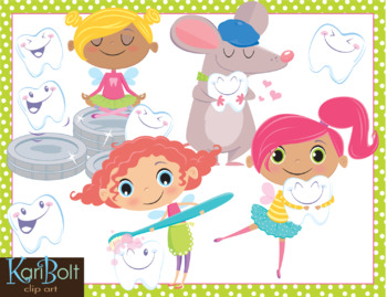 Preview of Tooth Fairy and Tooth Mouse Clip Art