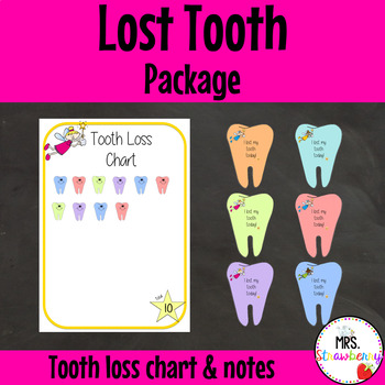 Tooth Loss Order Chart