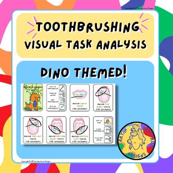 Preview of Tooth-brushing Visual Task Analysis (Dino themed)