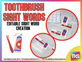 Toothbrush Sight Words
