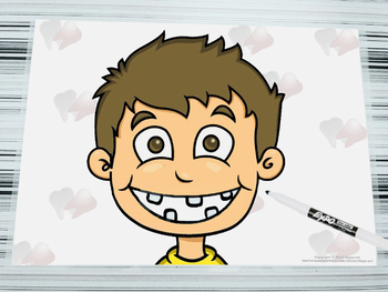 Toothless Smile (universal point-counting game for phonics, spelling or  grammar)