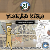 Toothpick Bridge -- Geometry & Engineering STEM - 21st Century Math Project