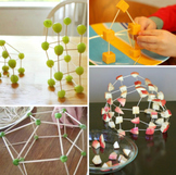 Toothpick Healthy Food Structures