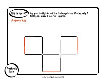 logic brain teasers matchsticktoothpick puzzles by curious minds inquire