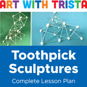 Preview of Toothpick Sculpture Art Lesson Inspired by Scott Weaver