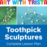 Toothpick Sculpture Art Lesson Inspired by Scott Weaver