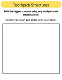 Toothpick Structure STEM Challenge