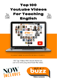 Top 100 Youtube Videos For Teaching English ESL EFL + Less