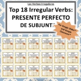 Top 18 Irregular Verbs: Present Perfect Subj. (pres. perf.