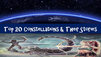 Preview of Top 20 Constellations Power Point with Greek Mythology Origins