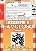 Top 5 Best Selling Italian Reading Comprehension Worksheet