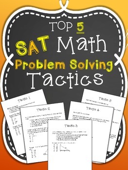 Preview of Top 5 SAT Math Problem Solving Tactics
