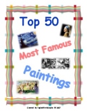 Top 50 Most Famous Paintings. Watch and learn. Distance Learning.