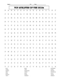 WORD SEARCH: Top Athletes of the 2010s
