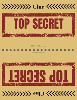 Top Secret Mystery Lesson Templates by HOPE Education | TpT