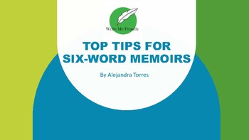 Preview of Top Tips for Six-Word Memoir