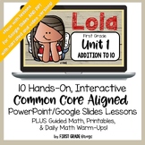 Unit 1: Lola Learns Addition to 10- Easy Digital Math Lessons