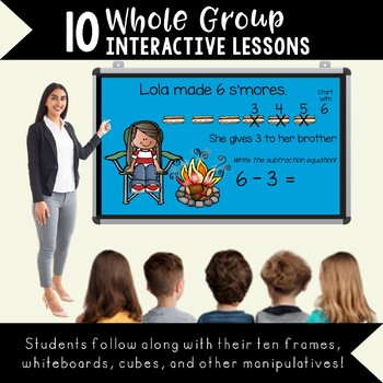 Subtraction from 10 Common Core Math Lessons by First Grade Bangs