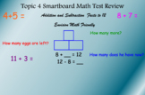 Fantastic Smartboards Math Review 1st Grade Envision Topic 4
