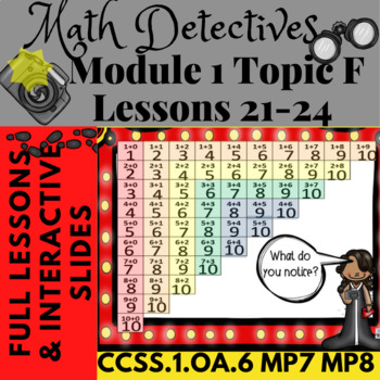 Preview of Topic F Module 1 Lessons 21-24 Concept Development Lessons BUNDLE