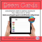 Topic Graphic Organizer - Interactive Boom Card Deck: NO PREP