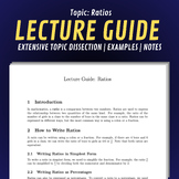 Topic: Ratios | LECTURE GUIDE | For Student Learning!