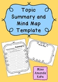 Mind Map Template Worksheets & Teaching Resources | TpT