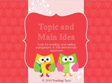 Topic and Main Idea PowerPoint and Activity Sheets