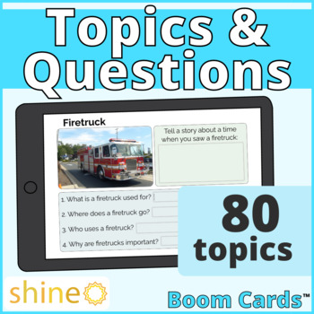 Preview of Topics, Themes & Categories, Descriptions & Questions, Language Communication