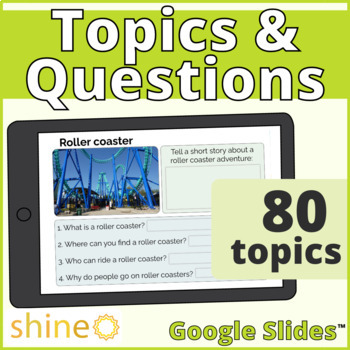 Preview of Topics Themes Categories, Descriptions & Questions, Language Communication