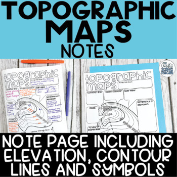 Preview of Topographic Map Notes