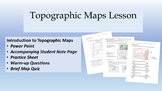 Topographic Mapping - Lesson and Practice