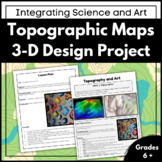 Topographic Maps - A 3D Design Art Project
