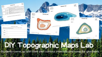 Preview of Topographic Maps Lab