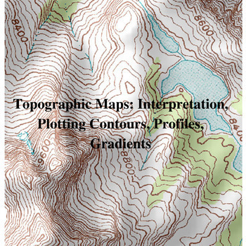 Preview of Topographic Map Analysis