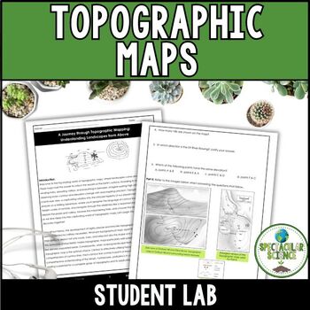 Preview of Topographic Maps Lab